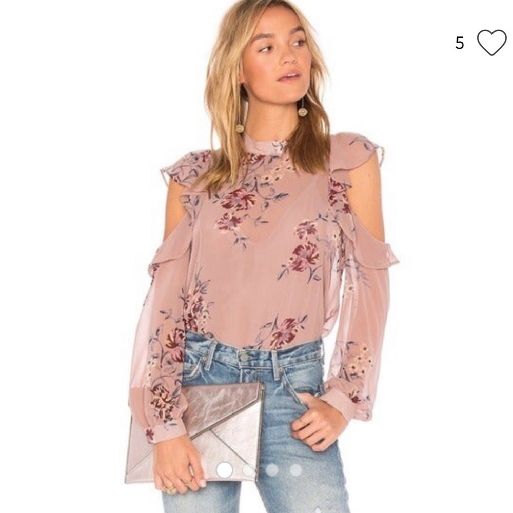 NWOT ASTR the Label Chantelle Top